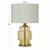 Gold Glass Table Lamp