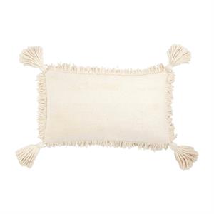 Fringe Tassel Lumbar Pillow