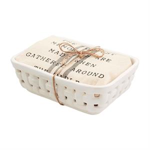 Ceramic Serving Basket Set