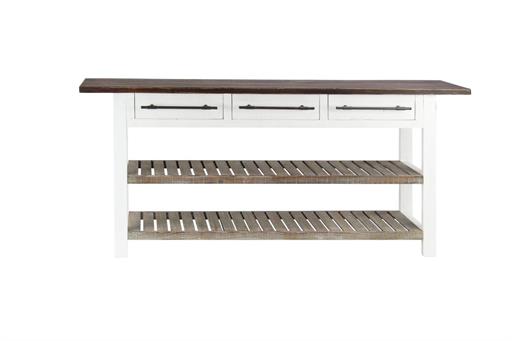 Console Table with Shelf