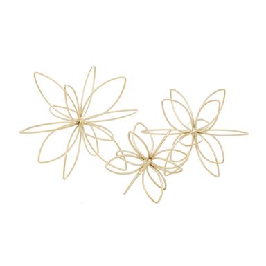 Metal Gold Sculpture Décor
