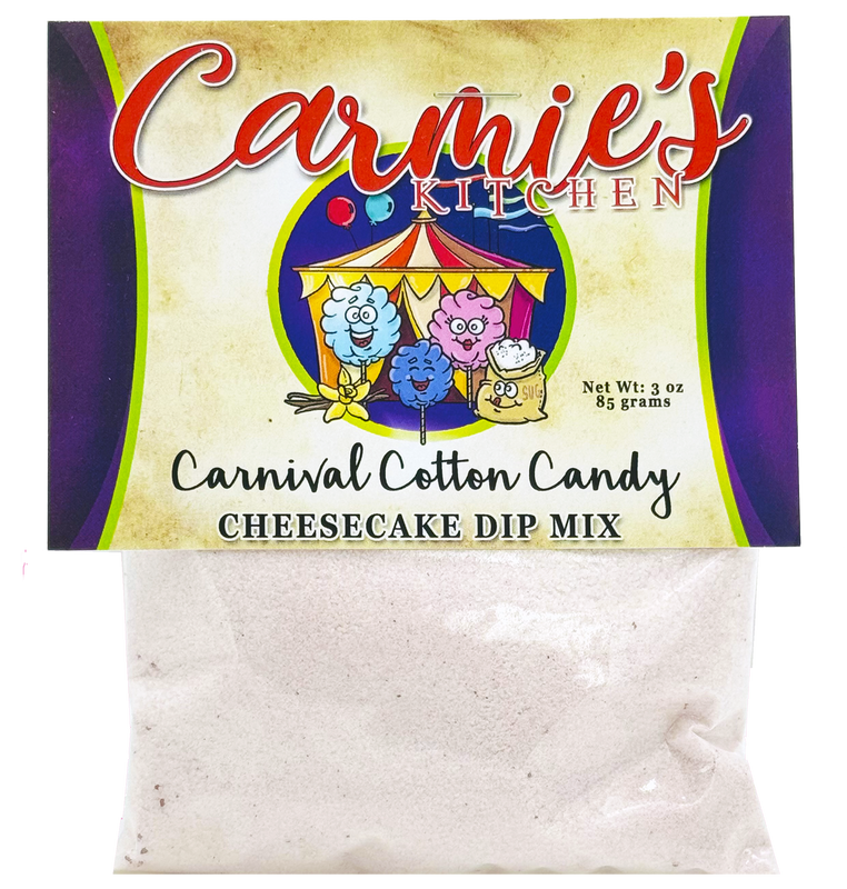 Carnival Cotton Candy Cheesecake Dip