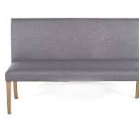 Megan Long Dining Bench Grey