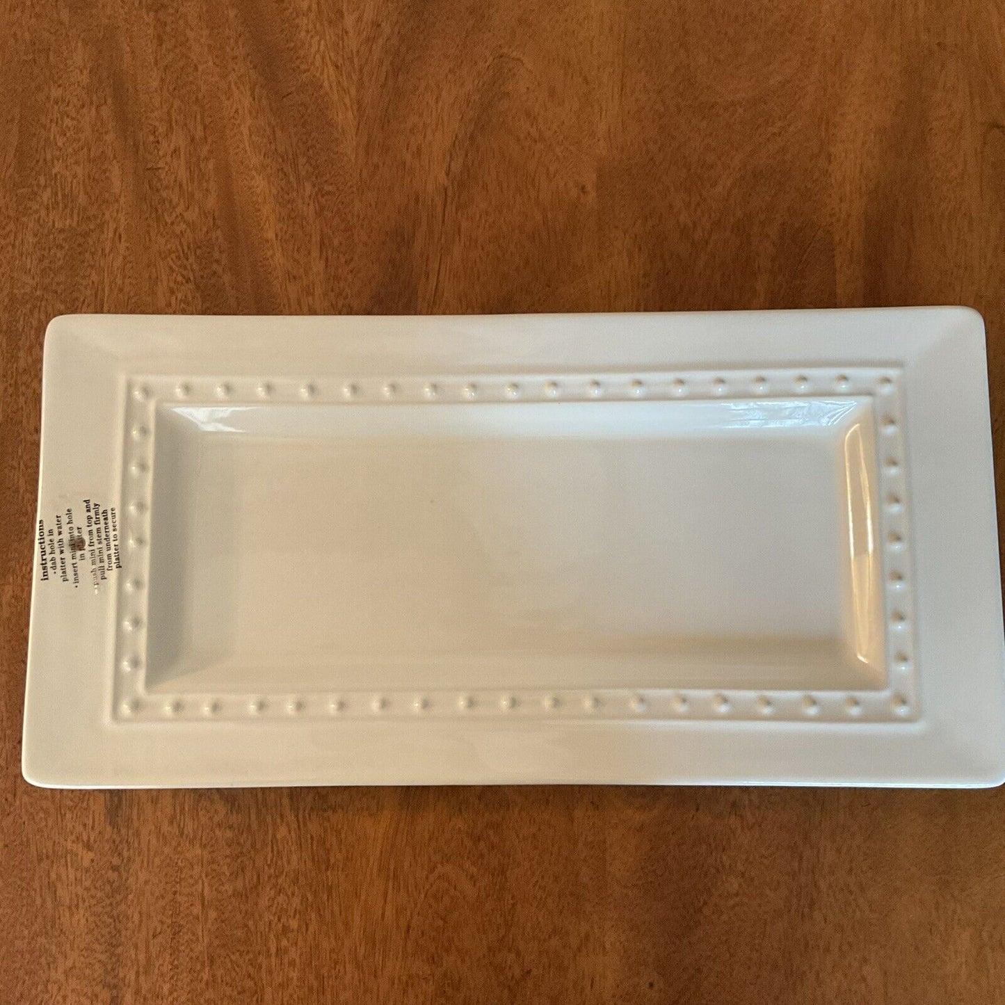 NF Beaded Bread Tray