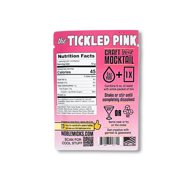 Noble Micks Single Serve Craft Mocktails