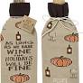 Wine Bottle Cover Holidays
