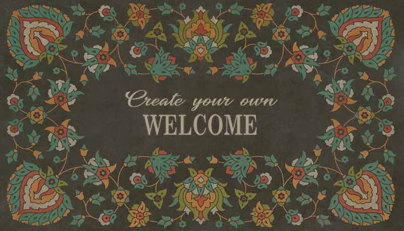 Custom Vinyl-Arabic Floral-Transactions with Beauty