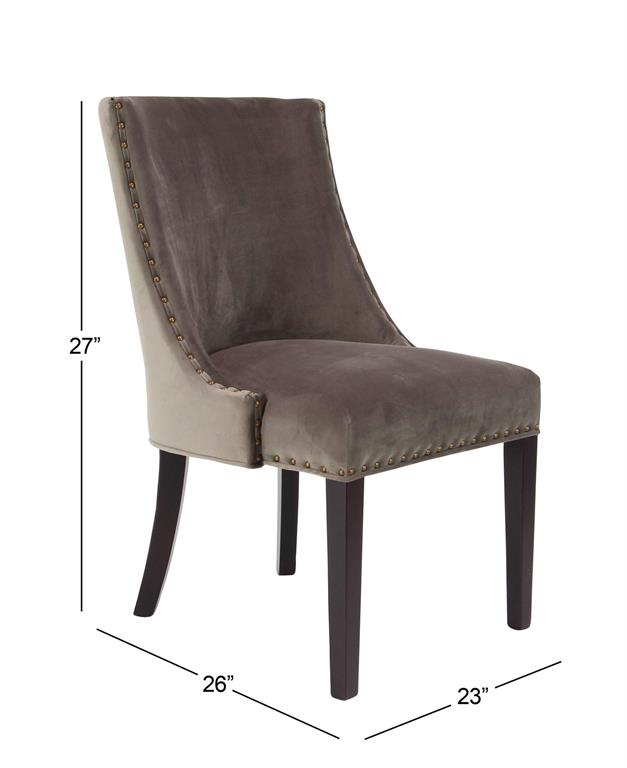 Brown Wood Dining Chair