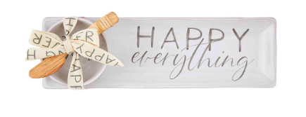 Happy Everything Tray + Dip Set