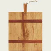 Rectangle Oak Charcuterie Board: Medium