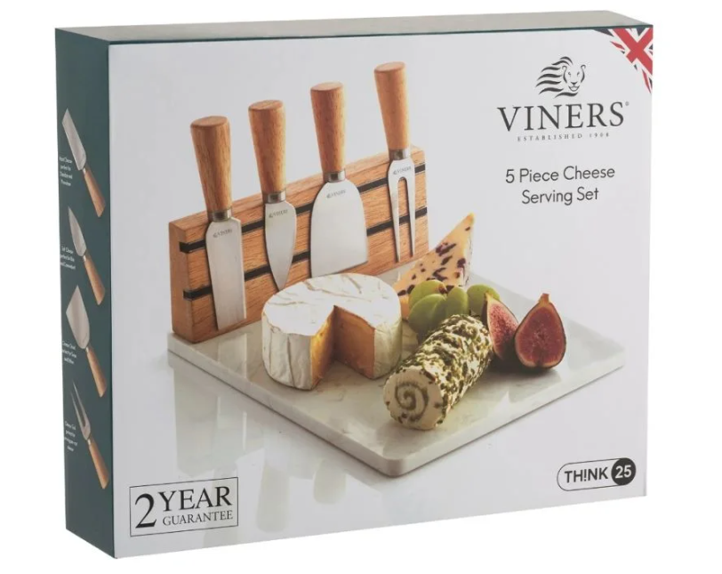 5 PIECE CHEESE SERVING SET