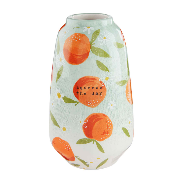 ORANGE BUD VASE
