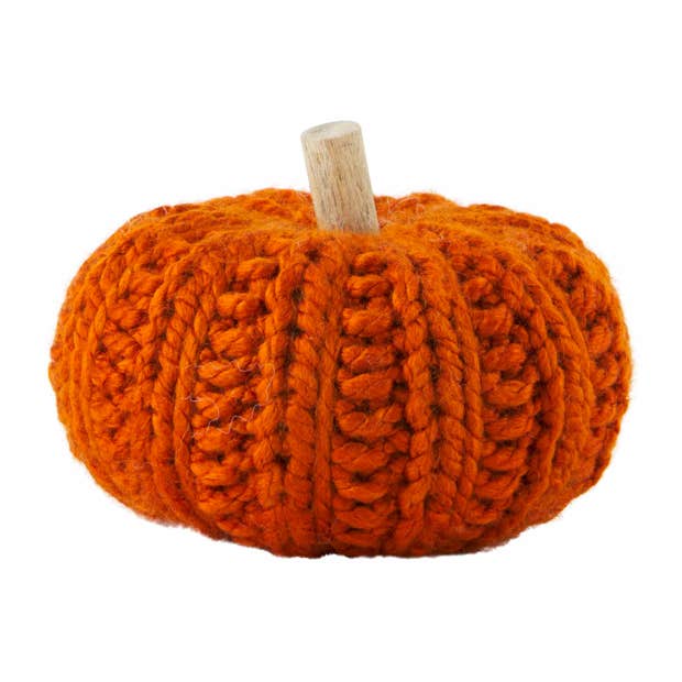 Crochet Pumpkin- Orange