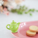 NF Fiesta bread tray and tea pot mini