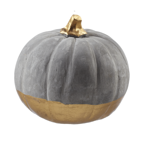 Cement Pumpkin