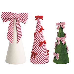 Set of 3 Bow Tree Sitters