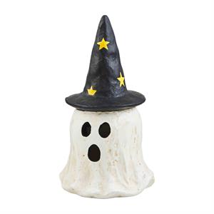 Black Ghost Papier-Mâché Lantern