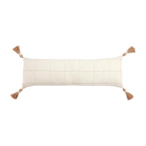 Woven Pattern Lumbar Pillow