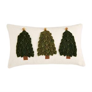 Lumbar Ribbon Tree Pillow