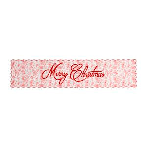 Christmas Toile Table Runner