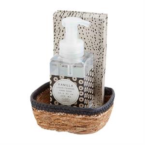 Circle Dot Soap & Guest Towel Set