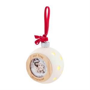 Lit Ceramic Ornament