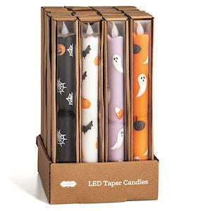 Halloween Led Tapers