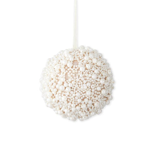 5 Inch Gold Glittered & Multi Size Pearl Beads