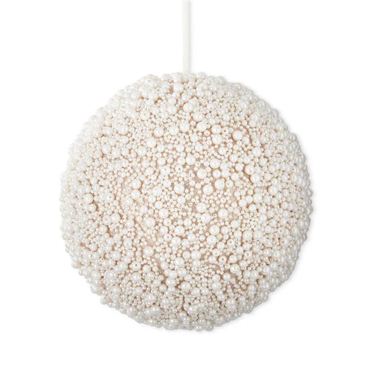 10 Inch Gold Glittered & Multi Size Pearl Beads