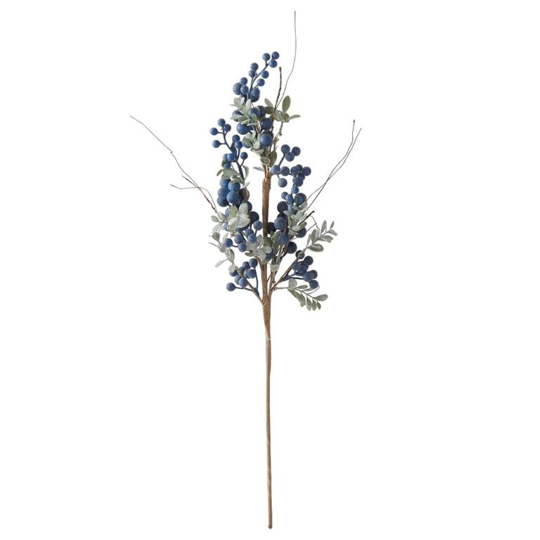 28 Inch Blue Grape Berry Stem