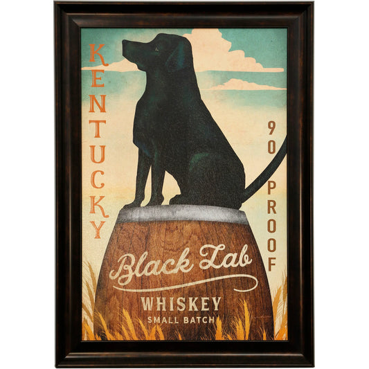 BLACK LAB WHISKEY 30 X 42