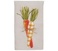 Carrot Painted Easter Towel