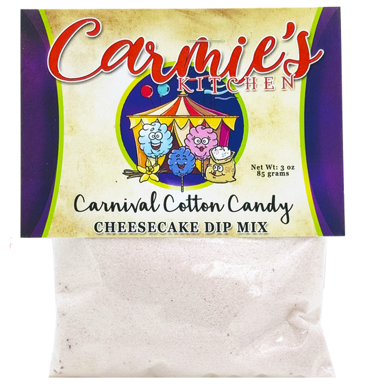 Carnival Cotton Candy Cheesecake Dip