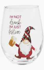 Gnome Wine Glass