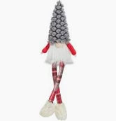 Gray Dot Christmas Gnome