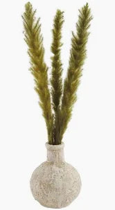 Green Pampas Vase