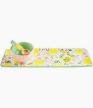 Lemon Tray & Dip Set