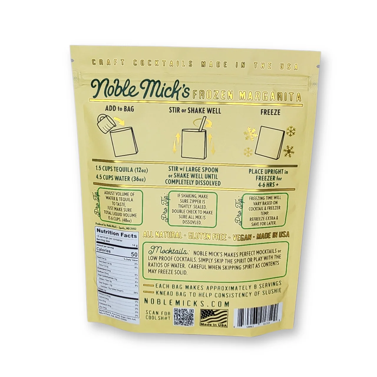 Noble Micks Frozen Cocktails