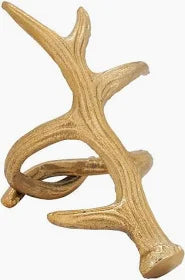 Antler Napkin Ring- Gold