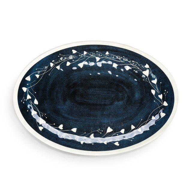 Blue Wildflowers Large Melamine Oval Platter