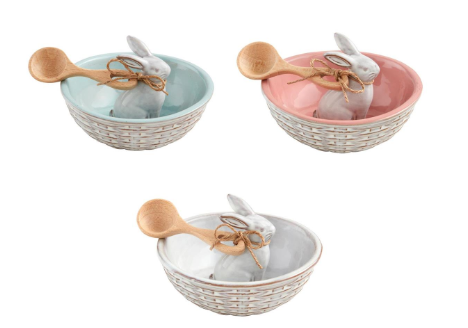 BUNNY CANDY BOWL SETS