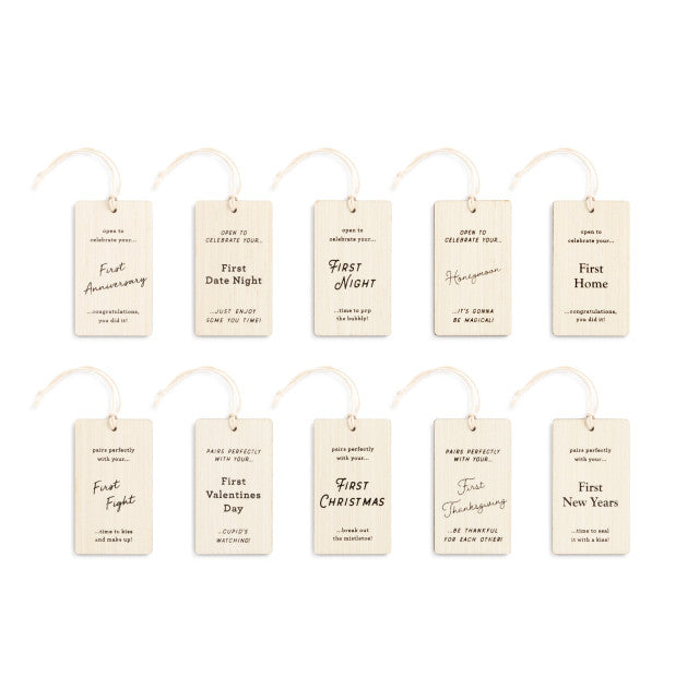 Bottle Tags - Set of 10