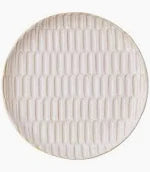 Oval Stoneware Salad Plate