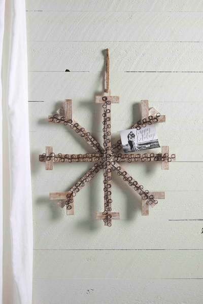 SNOWFLAKE CARD HOLDER