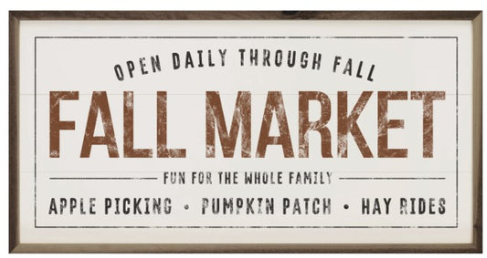 Fall Market Sign