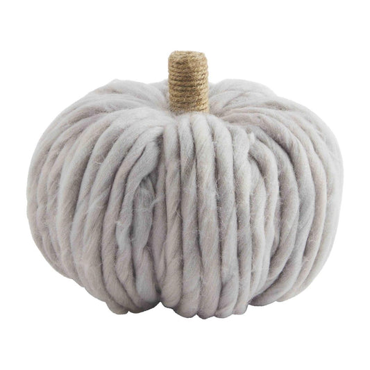 Chunky Wool Pumpkin- Gray