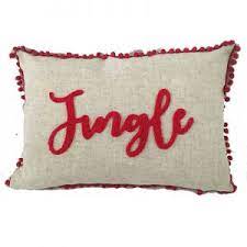 Jingle Pom Pom Pillow