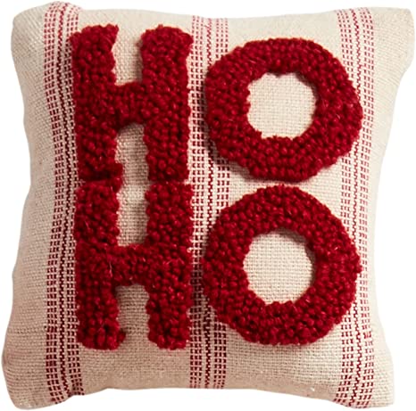 Ho Ho Mini Christmas Pillow